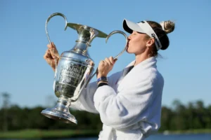 Nelly Korda memenangkan Kejuaraan Chevron untuk kemenangan bersejarah LPGA Tour