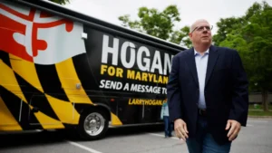 Larry Hogan mengatakan dia 'tidak tertarik' dengan dukungan Trump dalam pemilihan Senat Maryland 