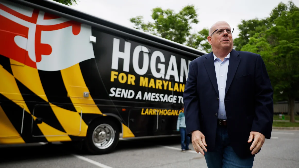 Larry Hogan mengatakan dia 'tidak tertarik' dengan dukungan Trump dalam pemilihan Senat Maryland