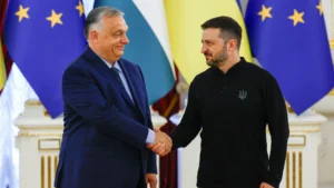 Viktor Orban sekutu terbesar Putin di Eropa,melakukan perjalanan pertama ke Kyiv 