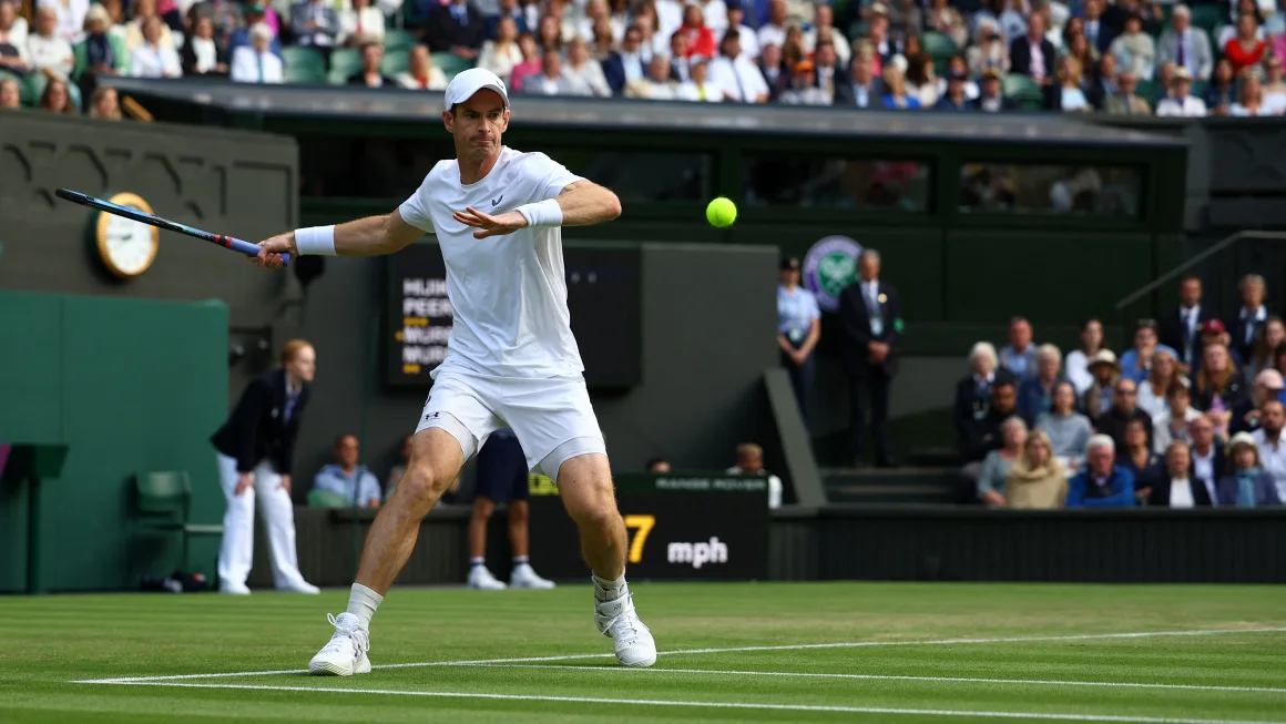 Tidak ada kegembiraan terakhir bagi Andy Murray di Wimbledon