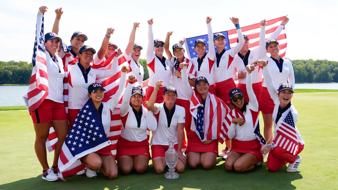 Tim AS memenangkan Piala Solheim untuk pertama kalinya